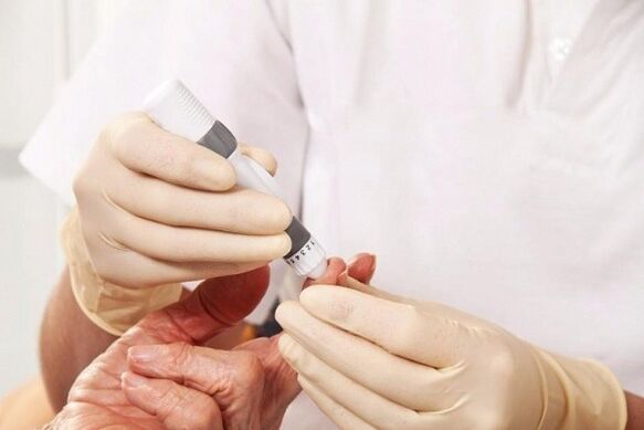 Blutzaun zur Messung von Zucker für Diabetes