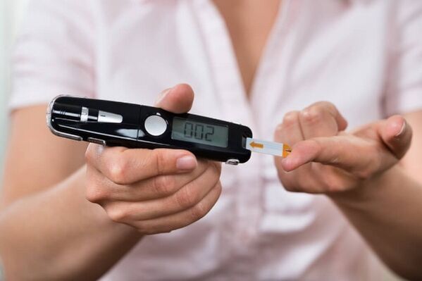 Diabetes -Milizmessung