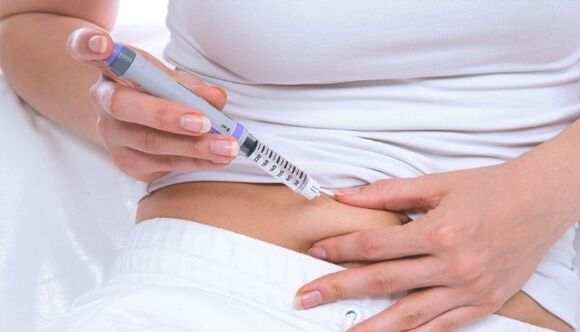 Unfreiwillige Diabetes -Injektion