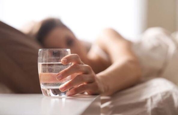 Wunsch mit Diabetes zu trinken